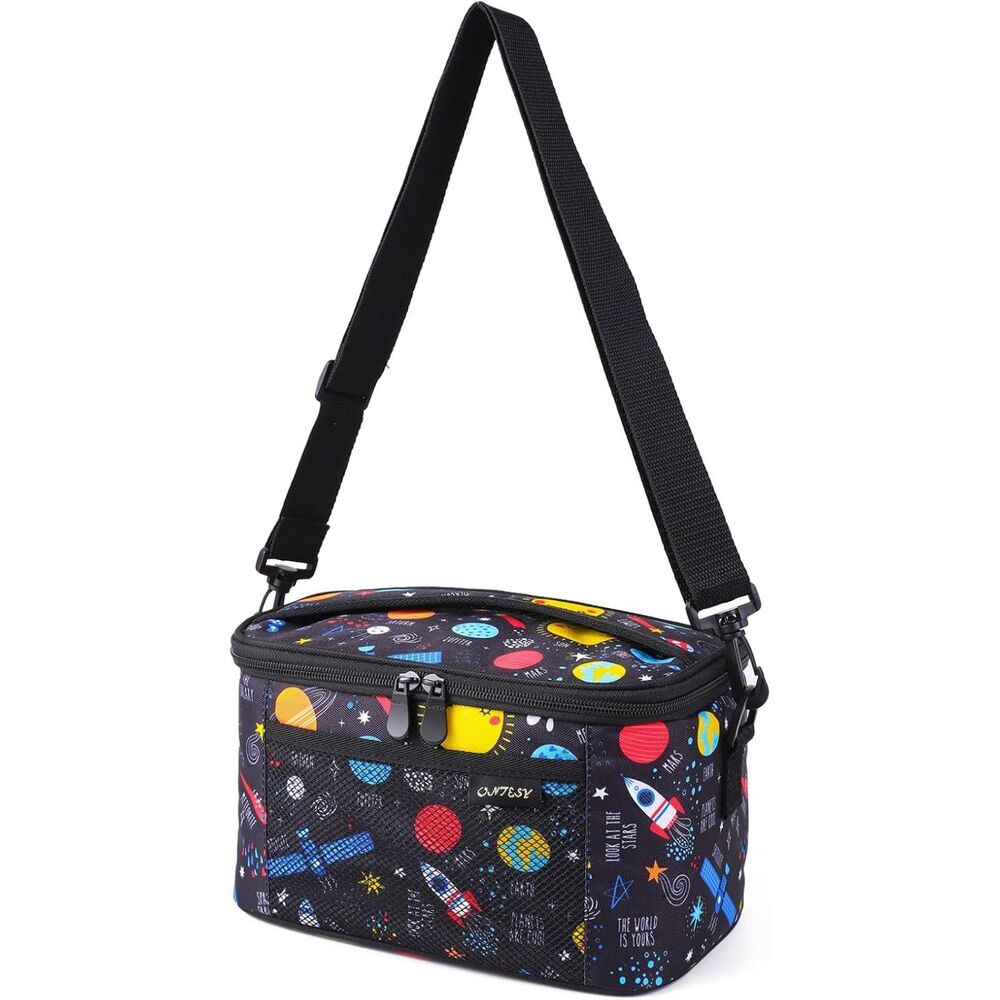 ONTESY Child's Space Exploration Lunch Bag Box